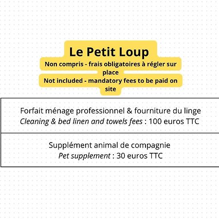 Le Petit Loup, Appartement Neuf Avec Jardin Gerbépal 外观 照片