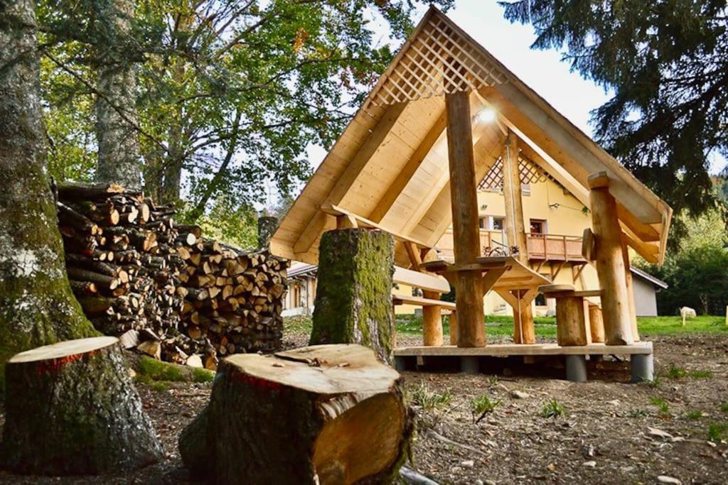 Le Petit Loup, Appartement Neuf Avec Jardin Gerbépal 外观 照片